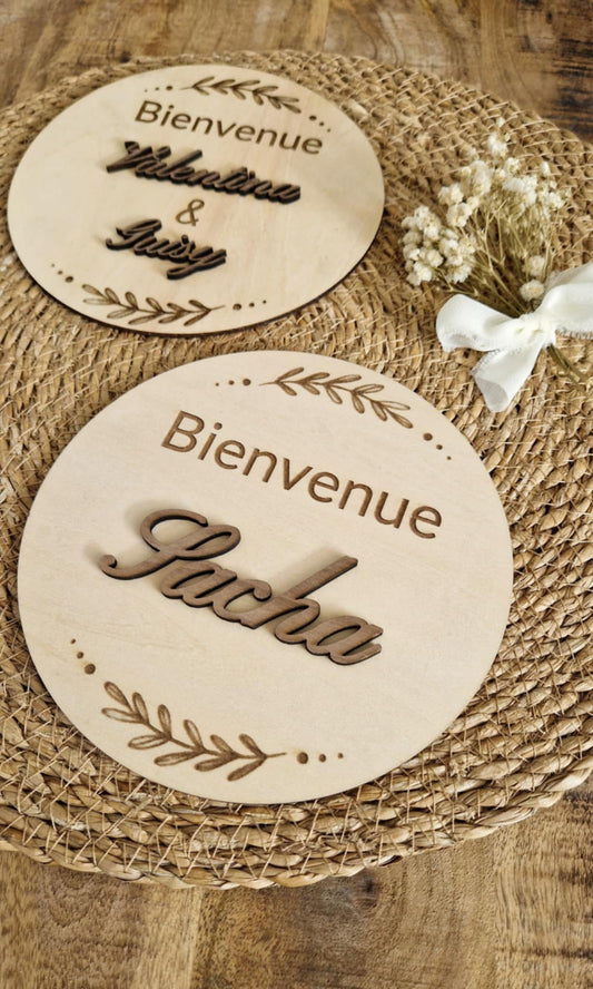 Carte "Bienvenue"