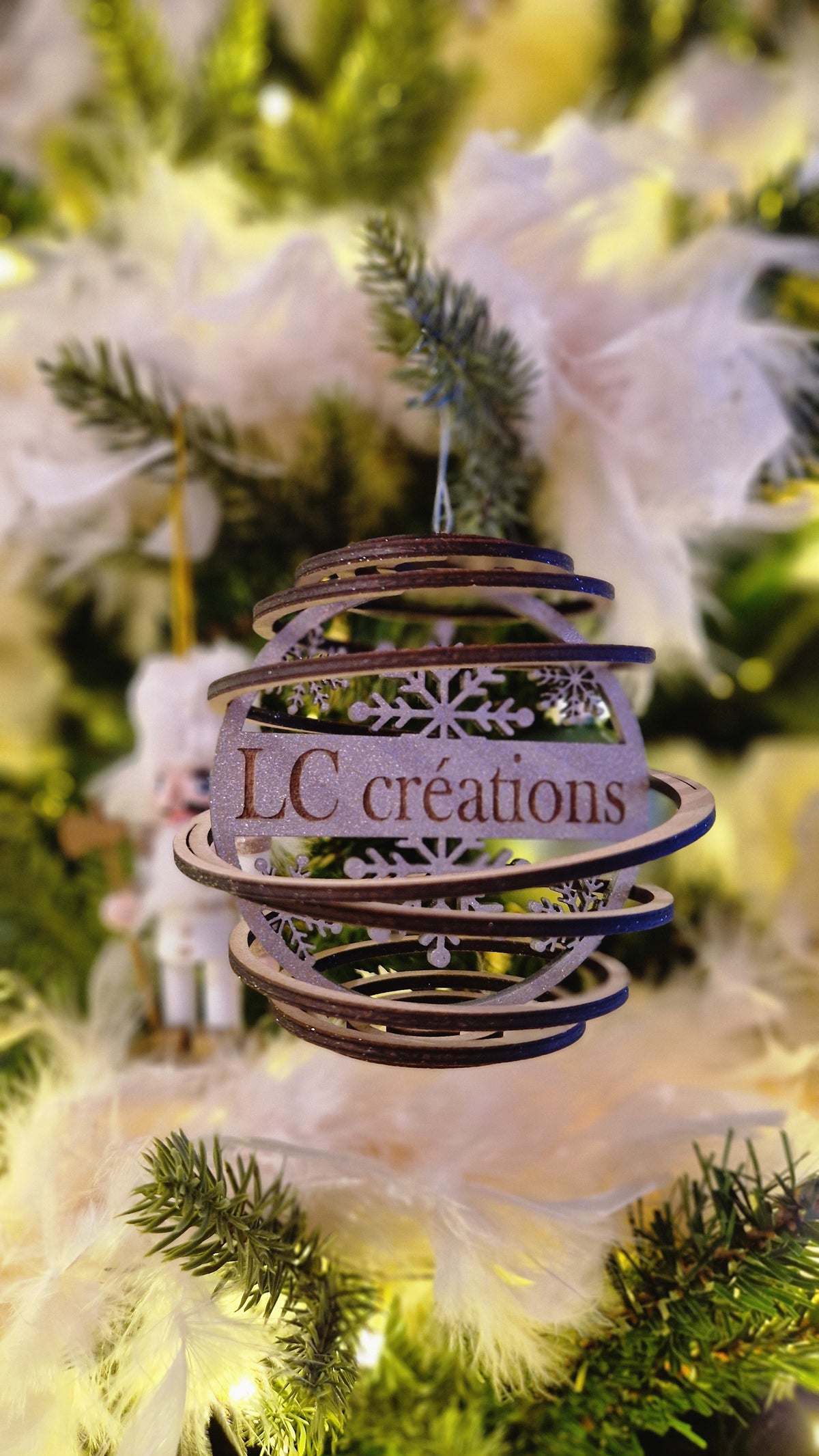 Boules de Noël personnalisées